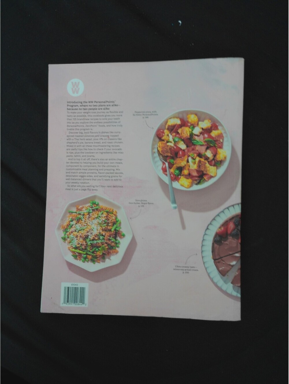 WW The Personal Points Cookbook Weight Watchers Diet 125 Recipes Hardcover Book - Picture 2 of 3